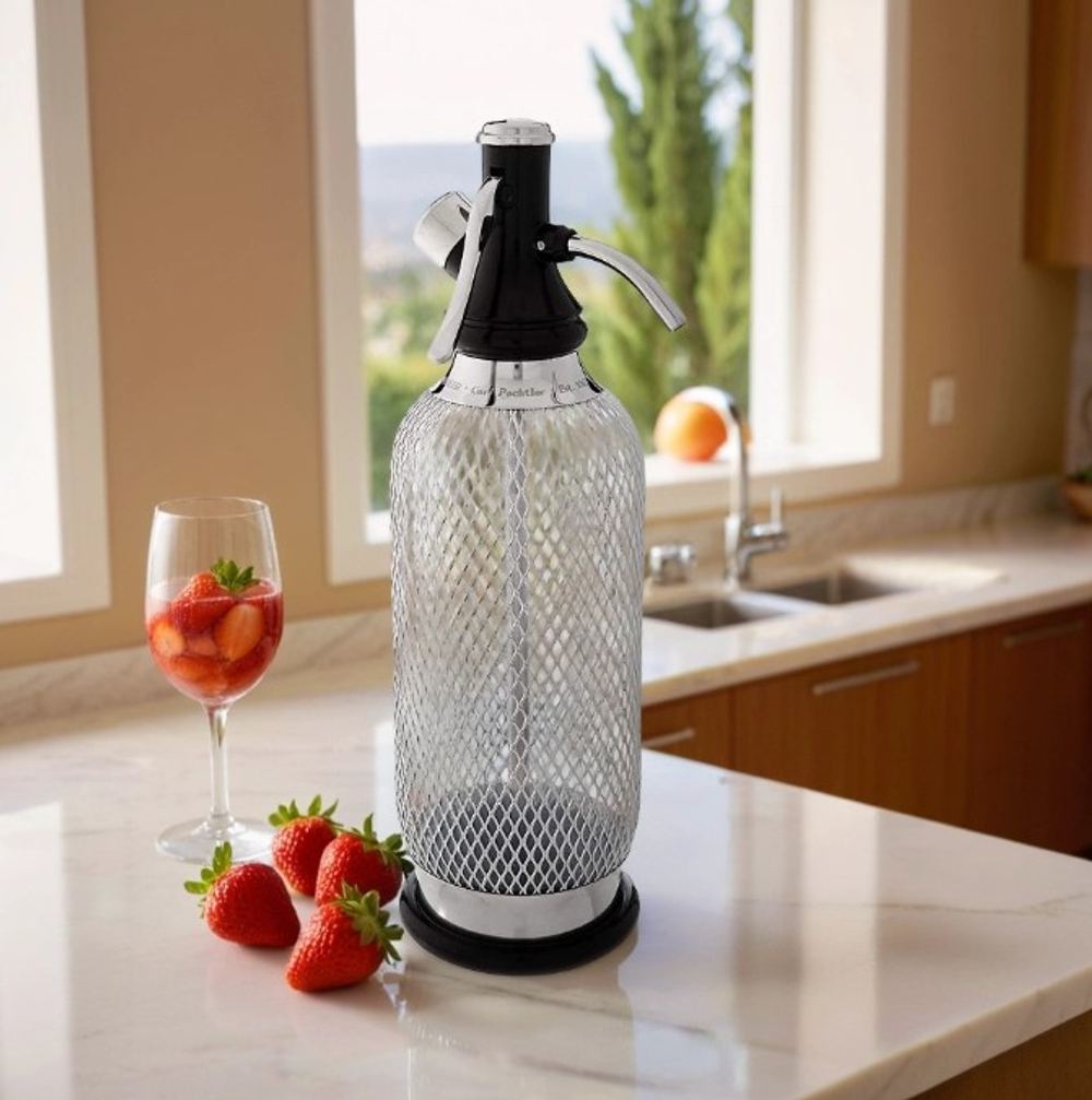 Сифон для газирования воды «Содамэйкер» (Ретро) 1л.