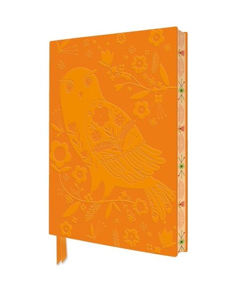 Bloknot \ Блокнот \ Notebook  Bee Brown: Folk Owl Artisan Art Notebook (Flame Tree Journals)