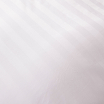 Пододеяльник 150х210 Страйп Сатин Однотонный Отель белый 100% Хлопок 3x3 P3CTH037150210