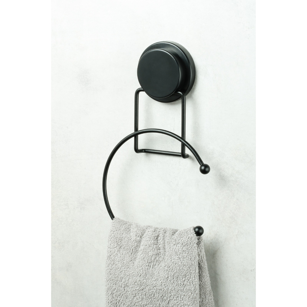"MAGIC BLACK" Полотенцедержатель кольцо FX-45011