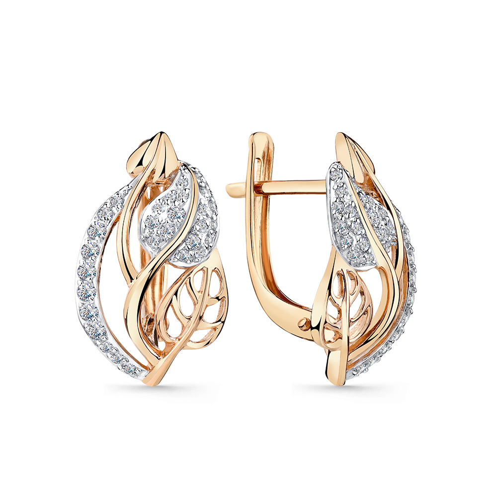 Серьги из золота 585 пробы