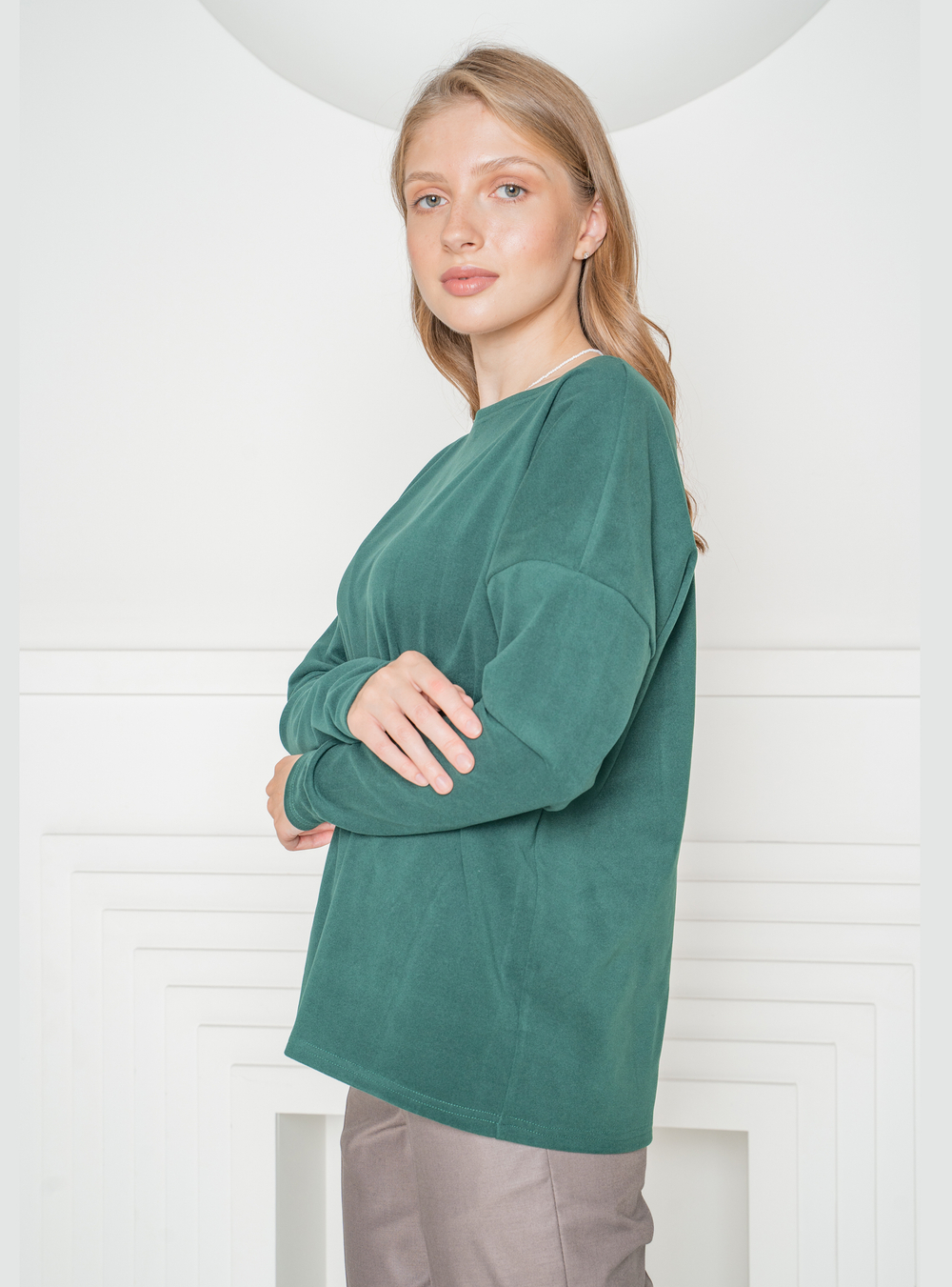 Лонгслив ИНЕС (Изумруд)