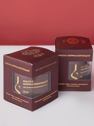 JS Нормализующая маска (для жирной проблемной кожи), 65мл