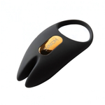 Winni 2 Эрекционное кольцо с вибрацией, пультом ДУ и приложением Swakom APP /без коробки/ (Цвет: черный)