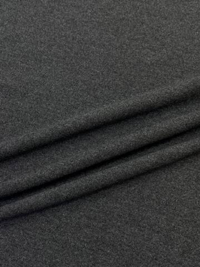 Шерсть с кашемиром пальтовая Ermenegildo Zegna & Figli серая в полоску