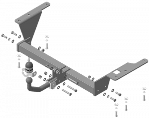 Фаркоп с эл-кой Smart для Honda CR-V 2006-2012 (оцинк. Шар)(паспорт и сертификат в комплекте) 90805-A.Motodor