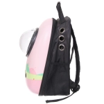 Рюкзак - переноска для животных «ЛЮБИМЫЙ БРО», цвет розовые мечты, 27*33*43см/до 7кг (сетка, иллюминатор, подложка) (Пакет и Лейбл)