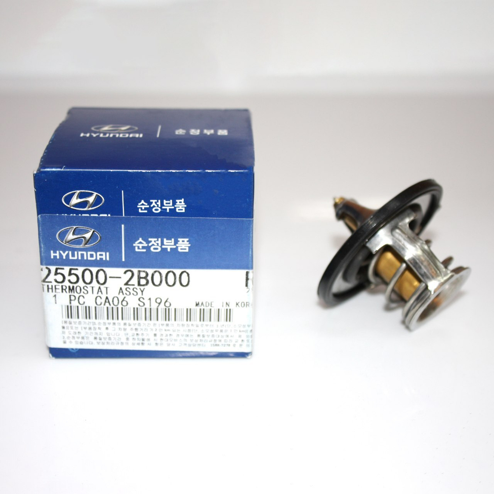 Термостат 255002B000 для Hyundai Solaris, Elantra, Kia Rio, Ceed, Хендай Солярис, Элантра, Киа Рио, Сид