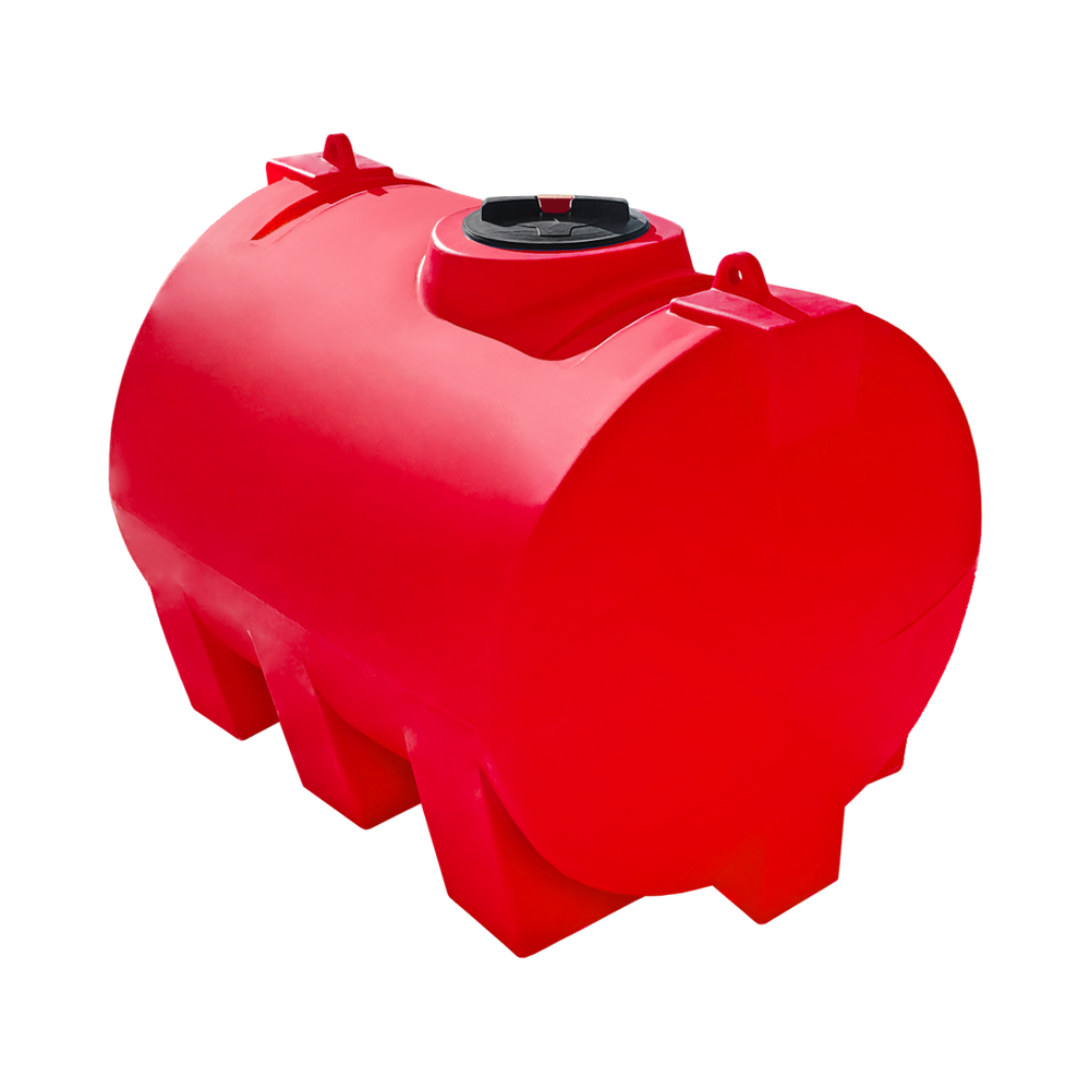 Ёмкость горизонтальная 2000л усиленная для перевозки Политим 2000 л. горизонтальный (1880x1225x1270см;красный) - арт.560716