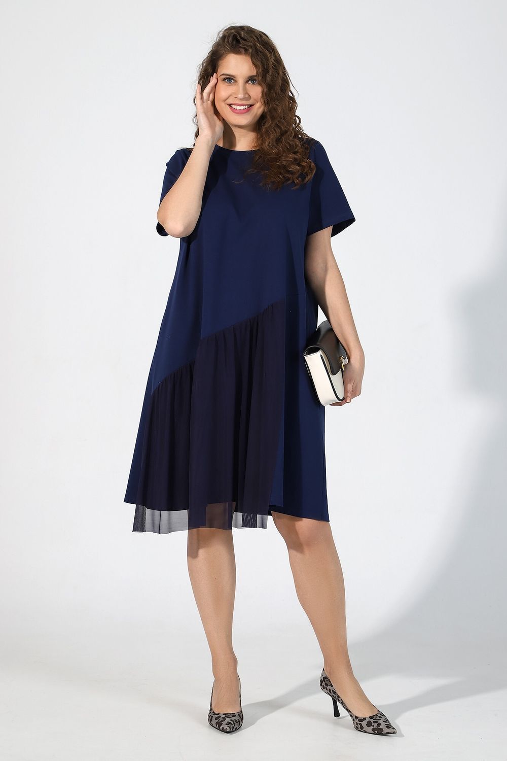 Платье Джаззи-2 Виотекс ТЁМНО-СИНИЙ