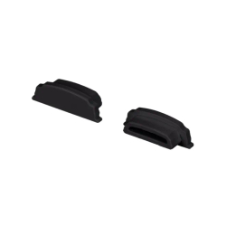 Заглушка ARH-BENT-W18 BLACK глухая (Arlight, Пластик) 039590