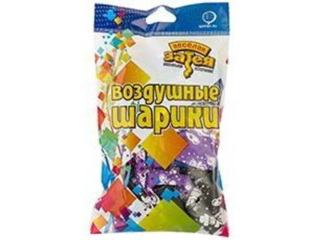 Шар (12''/30 см) Космос 25 шт.