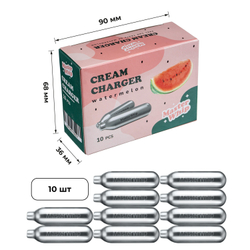 Баллончики для сливок (N2O) вкус арбуз MasterWhip 50шт