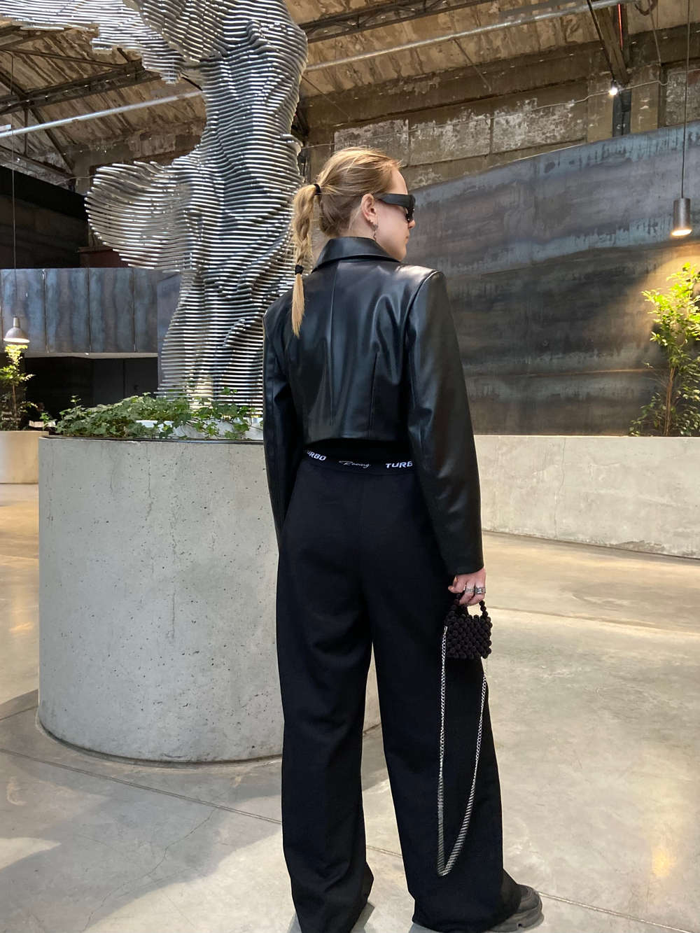 BYSASHAZEMLYA bag in black