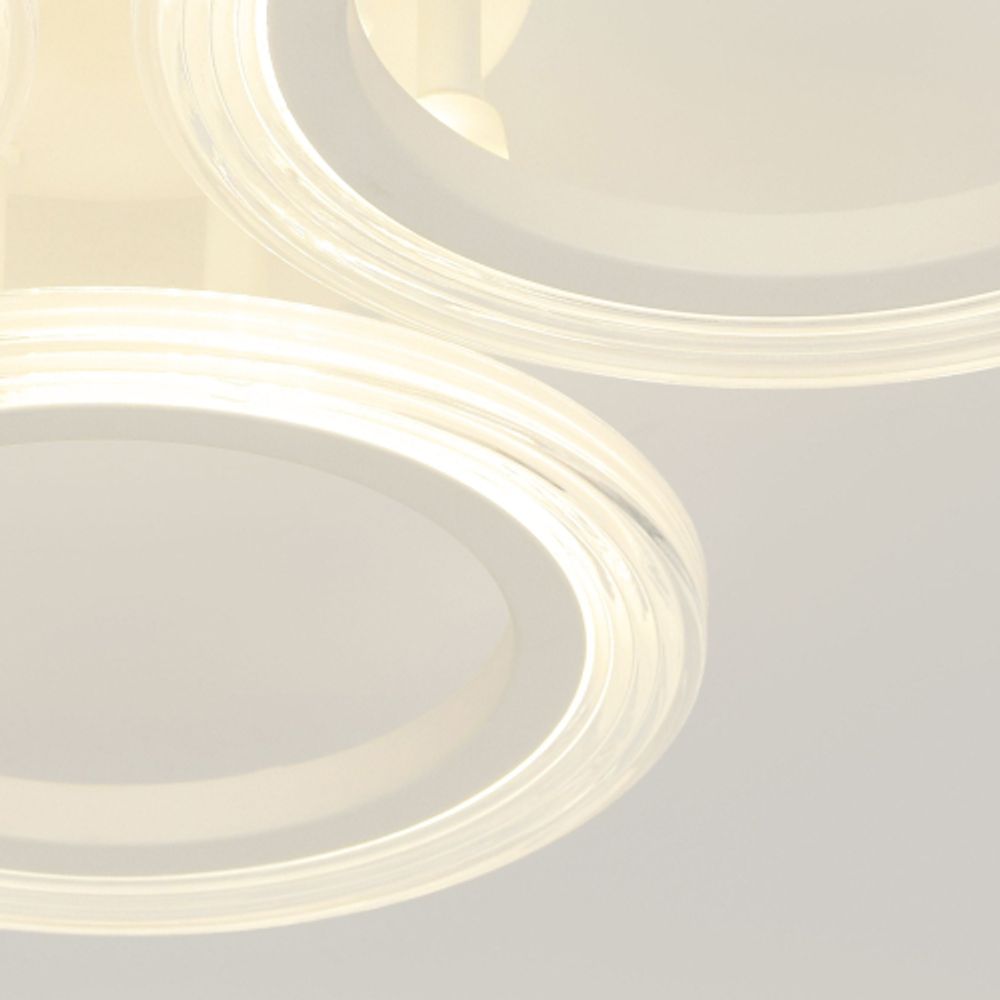 Светильник потолочный светодиодный ЭРА Модерн Ring CLL-1-39 WH без ДУ 39W 4000К белый | Светильники SPB-6 без ДУ