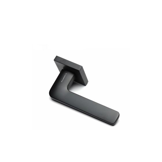 Фото дверной ручки FLOW ZN AL6 чёрная матовая