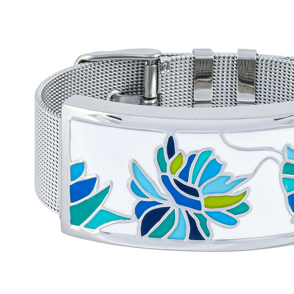 Браслет Fiore Luna на металлическом ремешке CB13600-11A