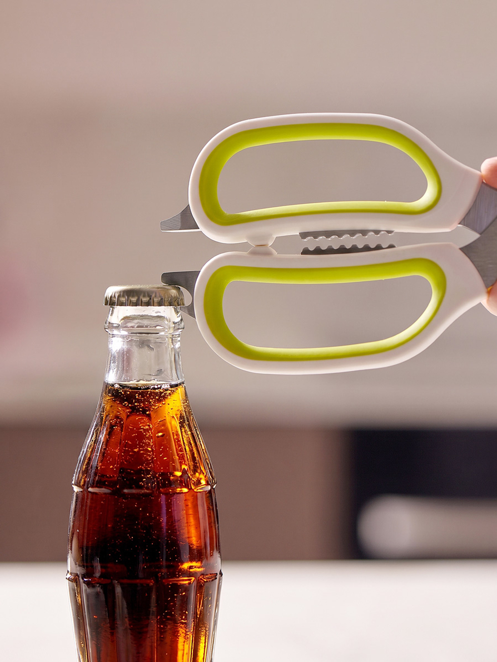 Ножницы кухонные универсальные Ergonomy, с магнитным чехлом
