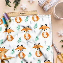 Ткань Барби лесные зверьки