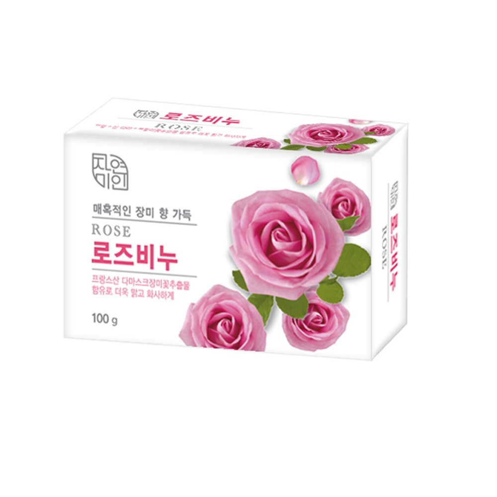[Mukunghwa] Rose Beauty Soap - Мыло дамасской розой, 100 гр