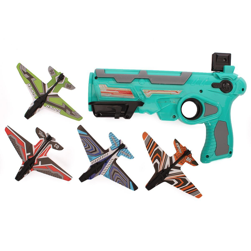 Пистолет с самолетиками, коробка HJ002