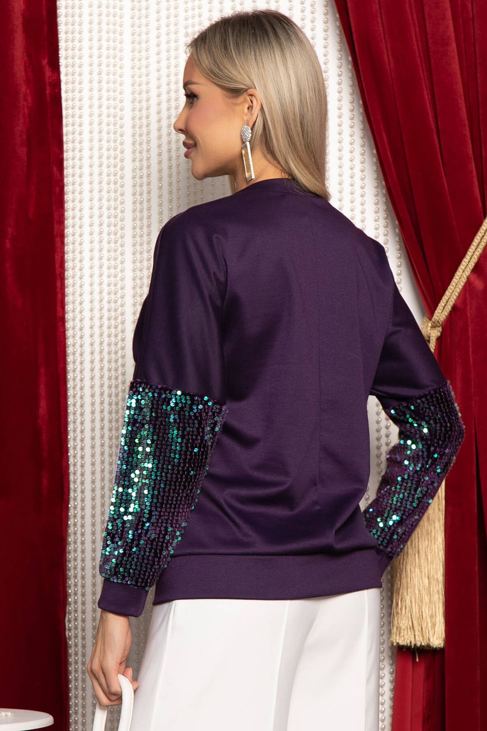 Джемпер Майло (фиолетовый) Б14918-45М LT Collection