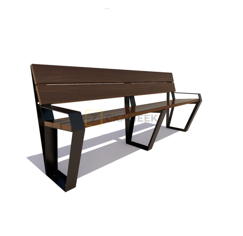 Скамейка «Оренбург» (2,5 м ангарская сосна)