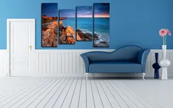 Модульная картина "Блаженное утро"