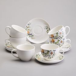 ЧАЙНЫЙ НАБОР LEFARD "РОМАШКОВОЕ ПОЛЕ" НА 6 ПЕР. 12 ПР. 250 МЛ (КОР=4НАБ.)