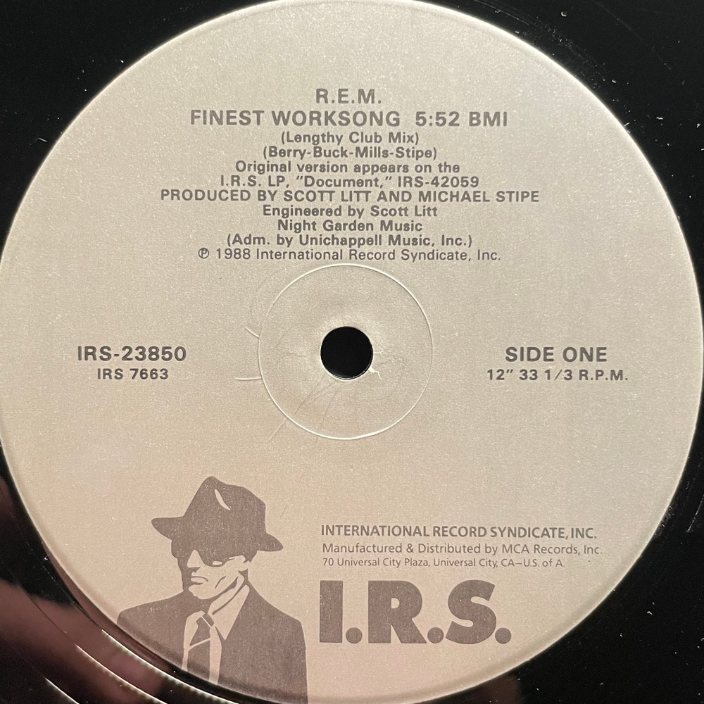 R.E.M. ‎– Finest Worksong (США 1988г.) EP