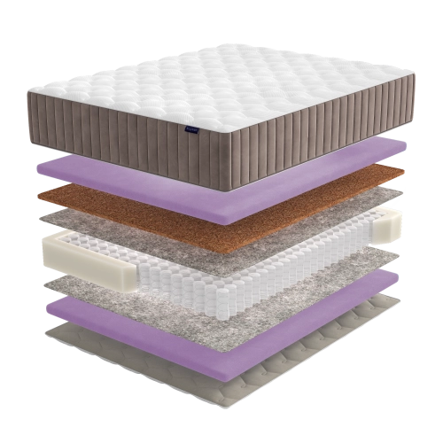 Матрас BuyCharm, 29 см, разносторонний, независимые пружины