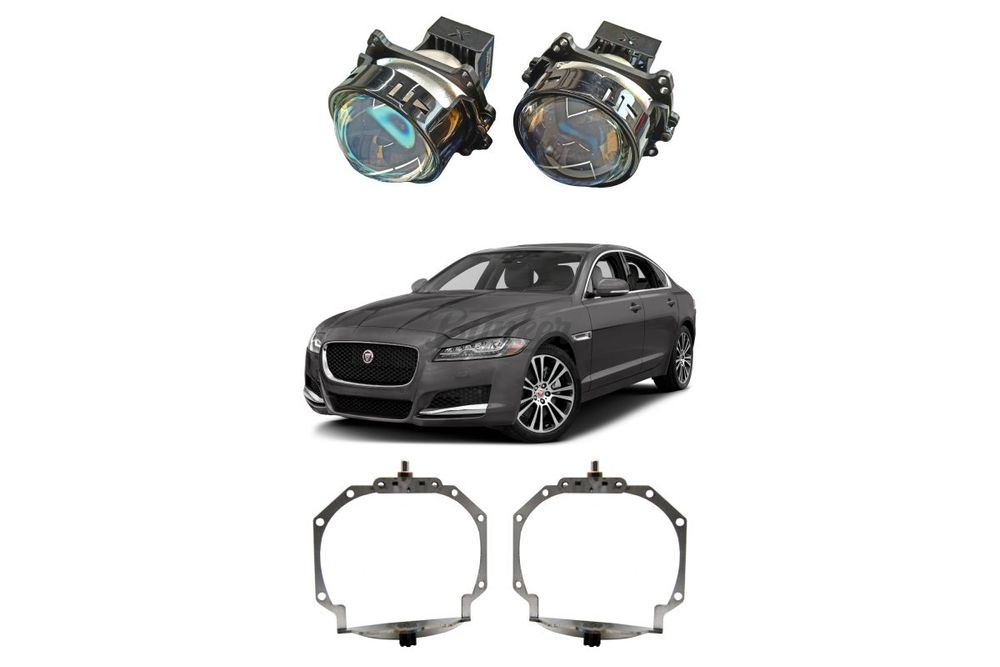 Комплект для замены штатных линз с AFS Jaguar XF I рестайлинг 2011-2015