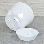 Горшок цветочный Laurel D145мм 1,3л с поддоном (белый)