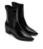 Кожаные ковбойки Calvin Klein - черный(HW0HW02315)