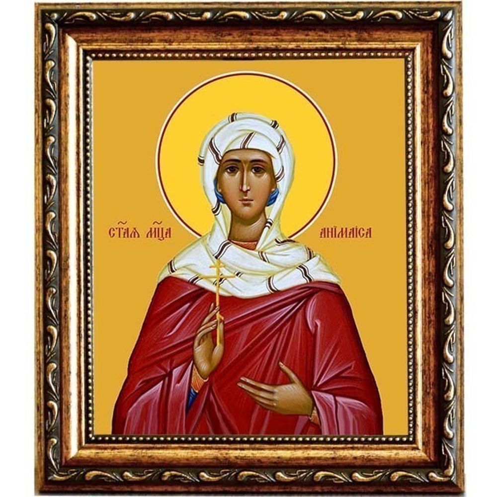 Анимаиса (Анимаида) Готфская мученица. Икона на холсте.