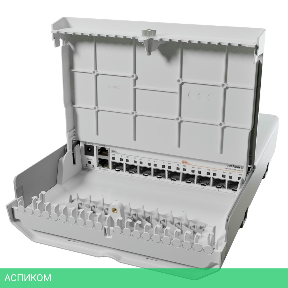 Коммутатор Mikrotik CRS310-1G-5S-4S+OUT