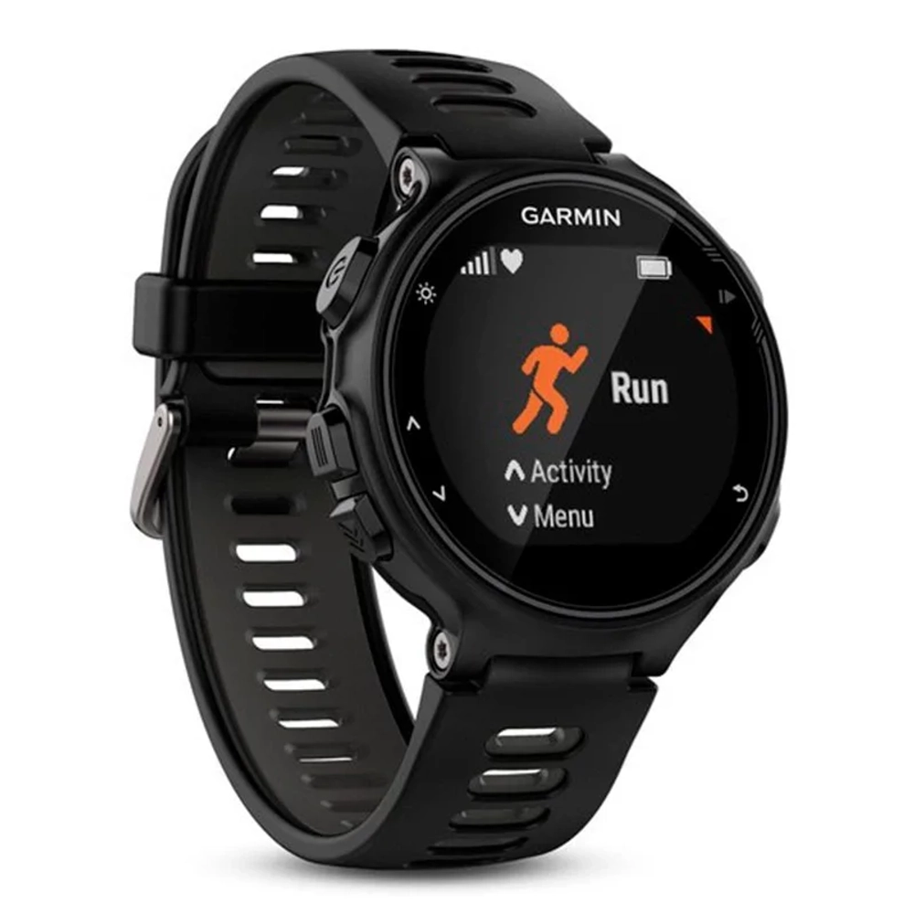 Мультиспортивные часы Garmin Forerunner 735XT, черно-серые, 010-01614-06