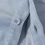 Купить Рубашка Ymkashix Velvet Button голубая Рубашка Ymkashix Velvet Button голубая