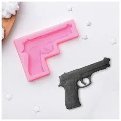 Силиконовый молд "Пистолет"