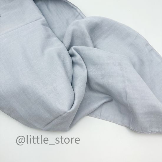 Пеленка муслиновая, Серо-голубая