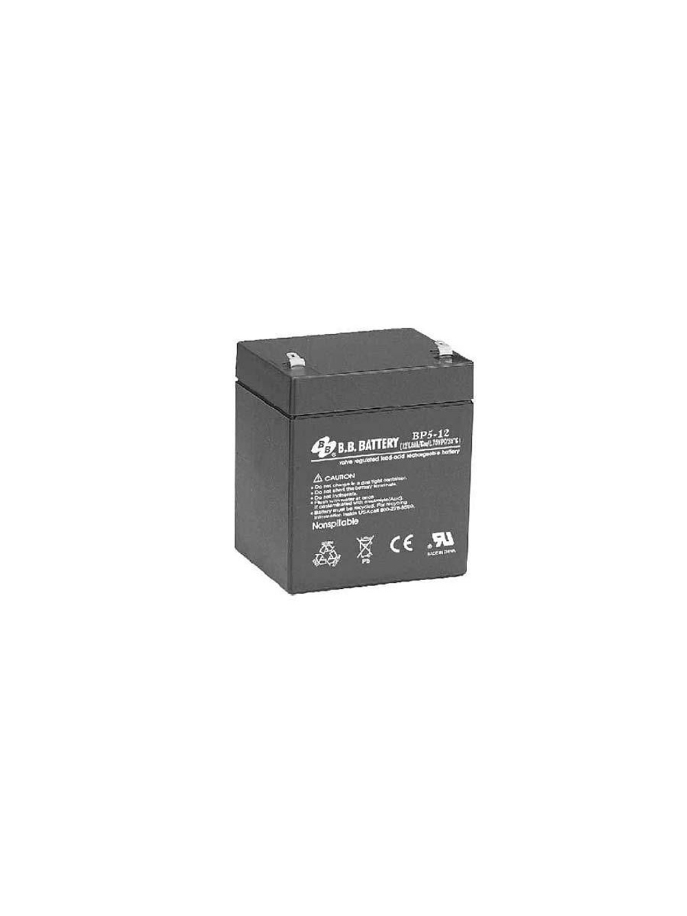 Аккумулятор 12В 5А.ч BP 5-12 B.B. Battery