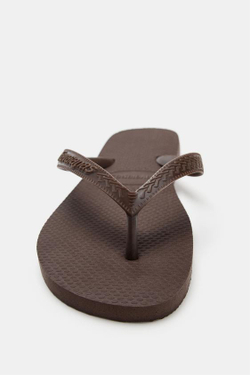 ZARA X HAVAIANAS ® САНДАЛИИ, КОРИЧНЕВЫЙ