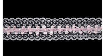 Рюш розовая