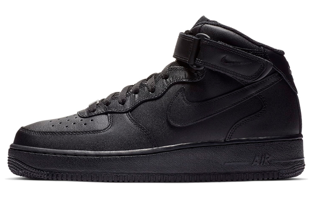 Nike Air Force 1 Mid "Triple Black"