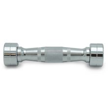 Гантель UNIX Fit PRO круглая хромированная 1 кг, 2 шт.