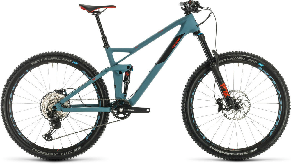 Двухподвесный велосипед Cube Stereo 140 HPC Race 27.5 (2020)