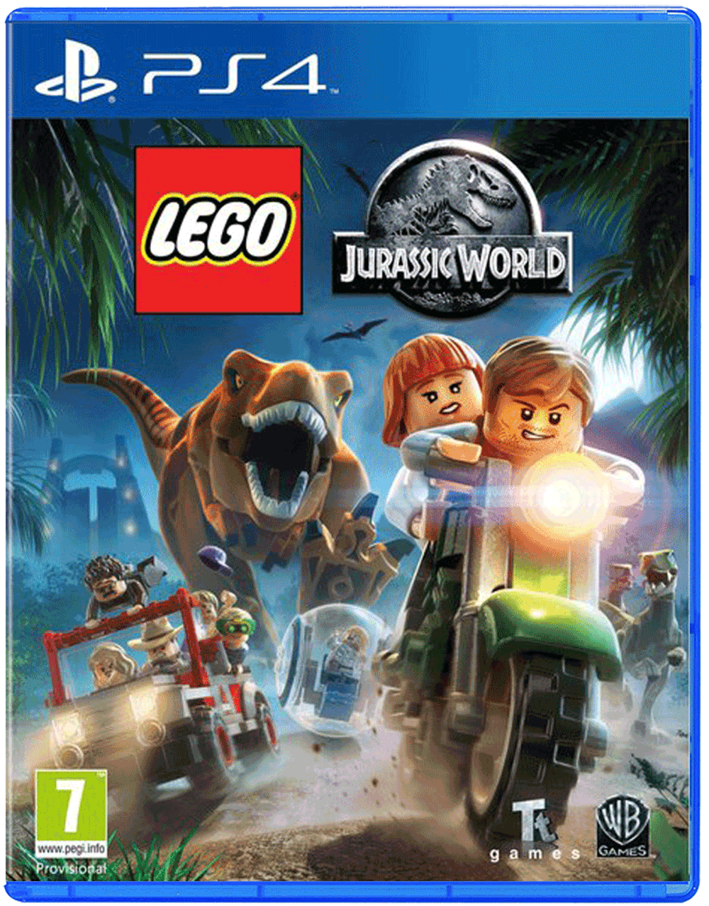 Игра LEGO Jurassic World (ЛЕГО Мир Юрского Периода) (Русская версия) для PlayStation 4