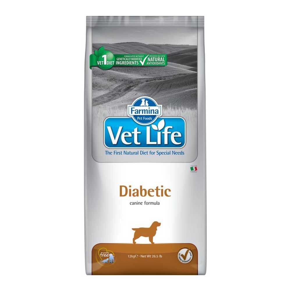 Farmina Vet Life Dog Diabetic - корм диета для собак при диабете