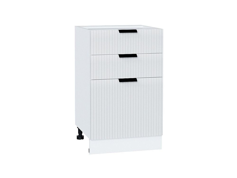 Шкаф нижний с 3-мя ящиками Евро Лайн