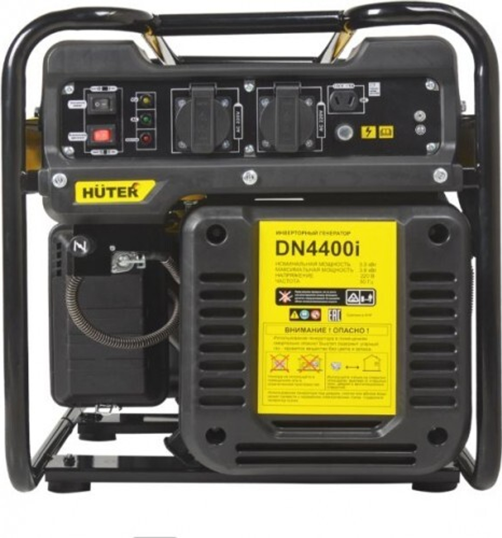 Генератор бензиновый HUTER DN 4400 i инверторный 64/10/5